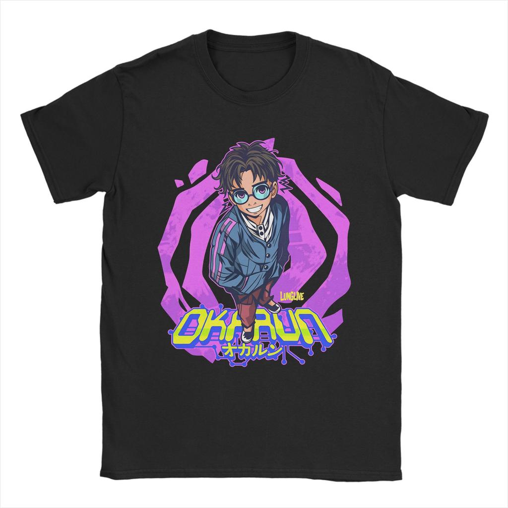 Japanese Anime Dandadan Mens T Shirt Vintage Tees Short Sleeve Crewneck TShirts Pure Cotton Big Size Tops