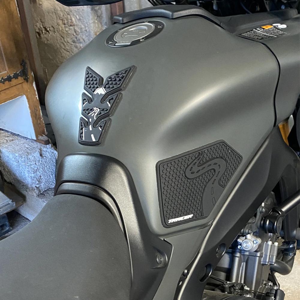 For YAMAHA tracer9 GT TRACER9 TRACER 9 GT 2021-2023 Motorcycle Rubber Waterproof fuel tank pad Non-slip Stickers