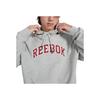 Reebok Logo American Vintage Letter Print Hooded Drawstring Comfortable Sweatshirt Unisex sweatshirt Light-Gray 24SRC307UGG3