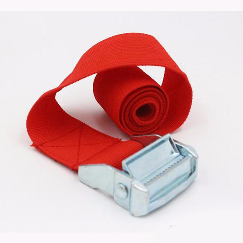 Car Auto Boat Fixed Strap Luggage Belt Retractor With Alloy Buckle