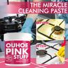 OUHOE Multi-Functional Kitchen Grease Remover: Universal Pink Cleaning Paste