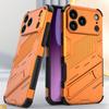 Hidden Stand Armor Case For iPhone 17 Pro Max Coque iPhone 16 15 14 13 Pro Max Hybrid TPU+PC Shockproof Bumper Cover