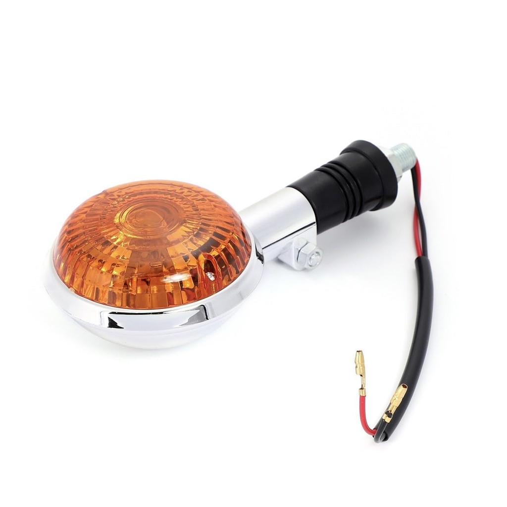 Kanoan Yamaha Turn Signal, 12 V, Set of 2, Amber, Orange, Left and Right