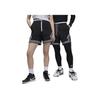 Jordan Pantaloni scurți casual cu șireturi și dungi, croială dreaptă, unisex, negru FQ2990-010