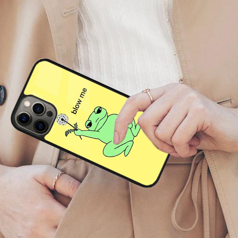 Kawaii Cute Frog Magnetic Phone Case For APPLE iPhone 17 Air 16 14 13 12 Pro Max 15 Plus Wireless Charge With MagSafe Cover
