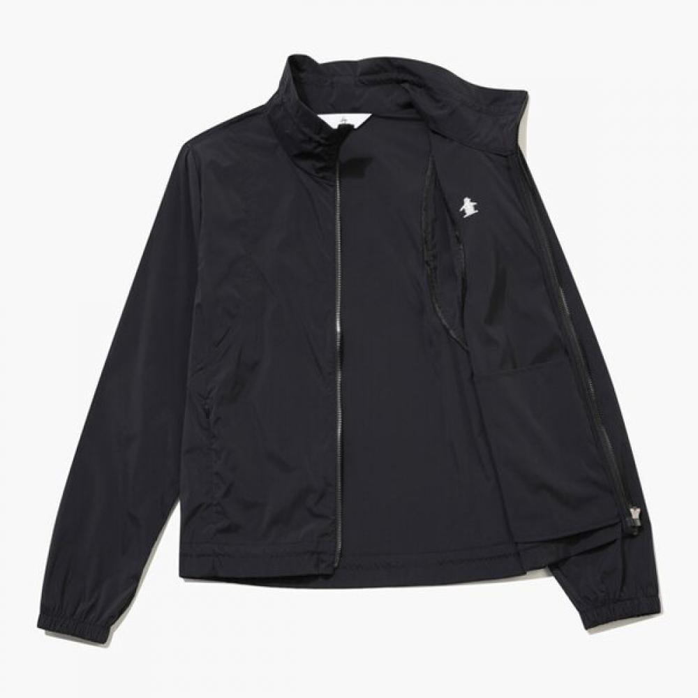 Munsingwear Women Windbreaker Shirred Black Mr122ljp31
