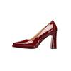 Krazing Pot Schaffell Spitz zulaufende Zehenpartie Hohe Absätze Sommer Einfarbige Schuhe Große Größe 41 Basisbekleidung Damen Moderne Pumps
