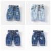 Freizeitkleidung Denim Lange Hosen Mode Puppenhosen Kleidung 1/11 OB11 Puppen/1/12 Mini BJD Puppe
