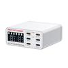 55W USB-C Multi-Port Charger - 6 Ports for Fast Charging Mobile Devices, Tablets, Laptops