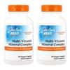Doctor's Best Multivitamin with Vitashine D3 & Quatrefolic, 90 Veggie Capsules, 2-Pack