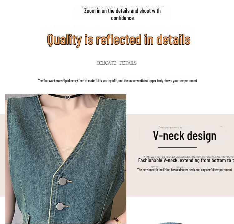 2024 Women's Summer Casual Denim Overall Dress