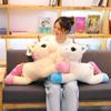 40/60/80cm Stuffed Animal Dolls Kawaii Cartoon Rainbow Unicorn Plush toys Present Toys Birthday Gift