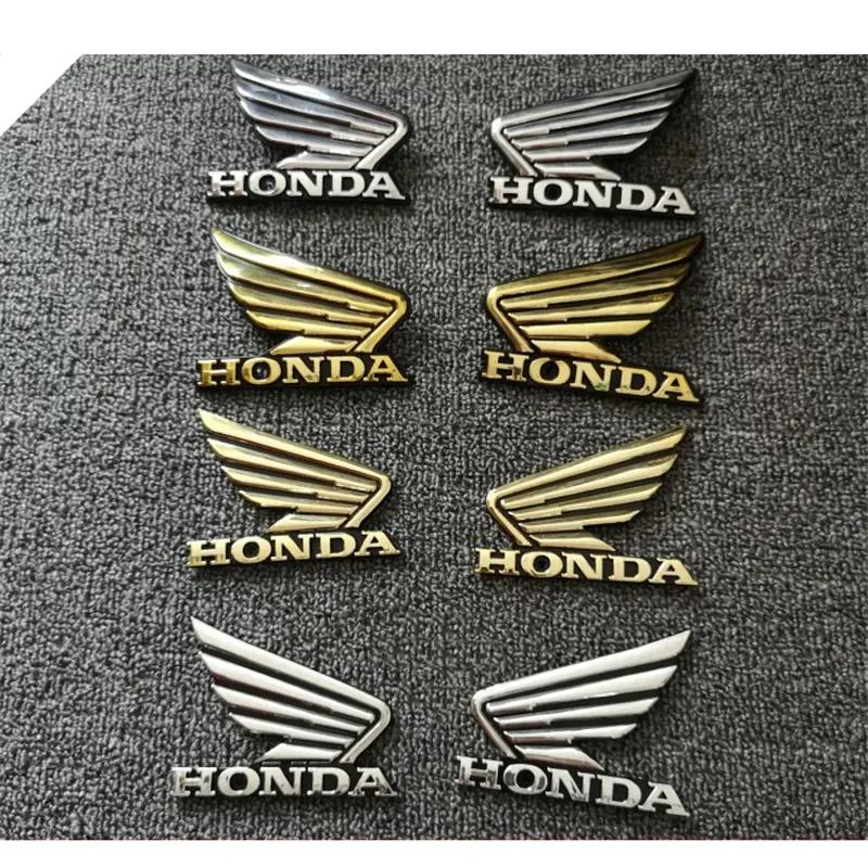 BXK3 motorbike decal brand Badge Emblem wind moto stickers for honda dio CBR VFR fuel tank sticker motorcycle accessories car style