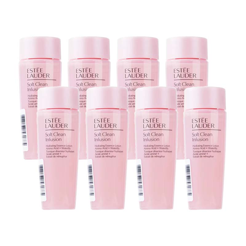 

Estee Lauder Soft Clean Infusion Зволожуючий есенція-лікування Лосьйон Дорожній розмір 50мл 50ml*8