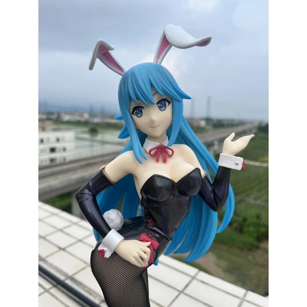 Native B-STYLE KonoSuba Megumin Aqua Yunyun Bunny Girl figure PVC Action Statue Adult Collectible Anime Model Doll Toys Gifts