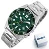 Casio Watch: Silver MTD-135D-3AVDF