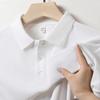 Summer New Solid Color Thin POLO Shirt Men's Business Casual Lapel T-shirt Men's Tops
