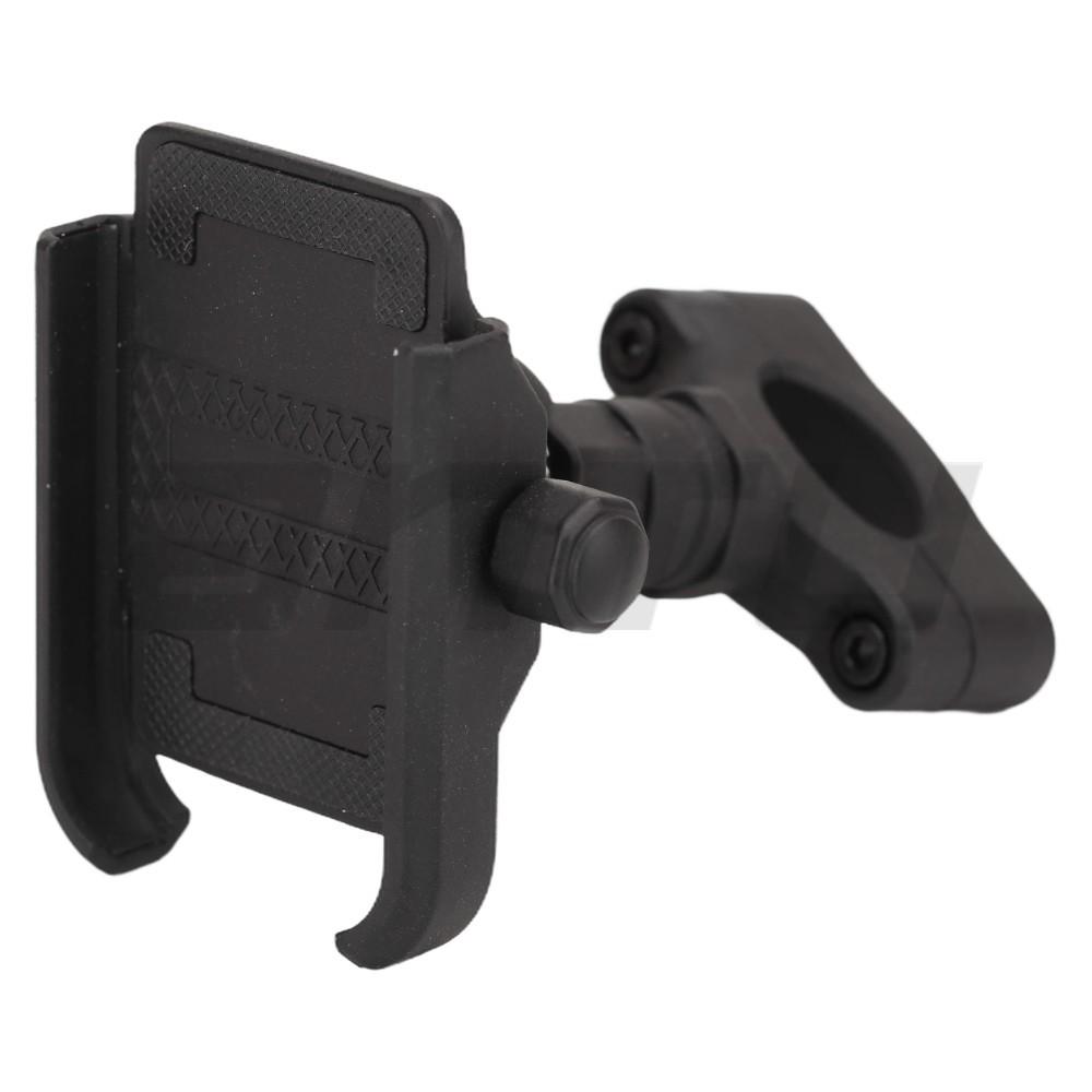 Bicycle riding navigation mobile phone holder, motorcycle car aluminum alloy mobile phone holder 360 ° rotation and telescopic