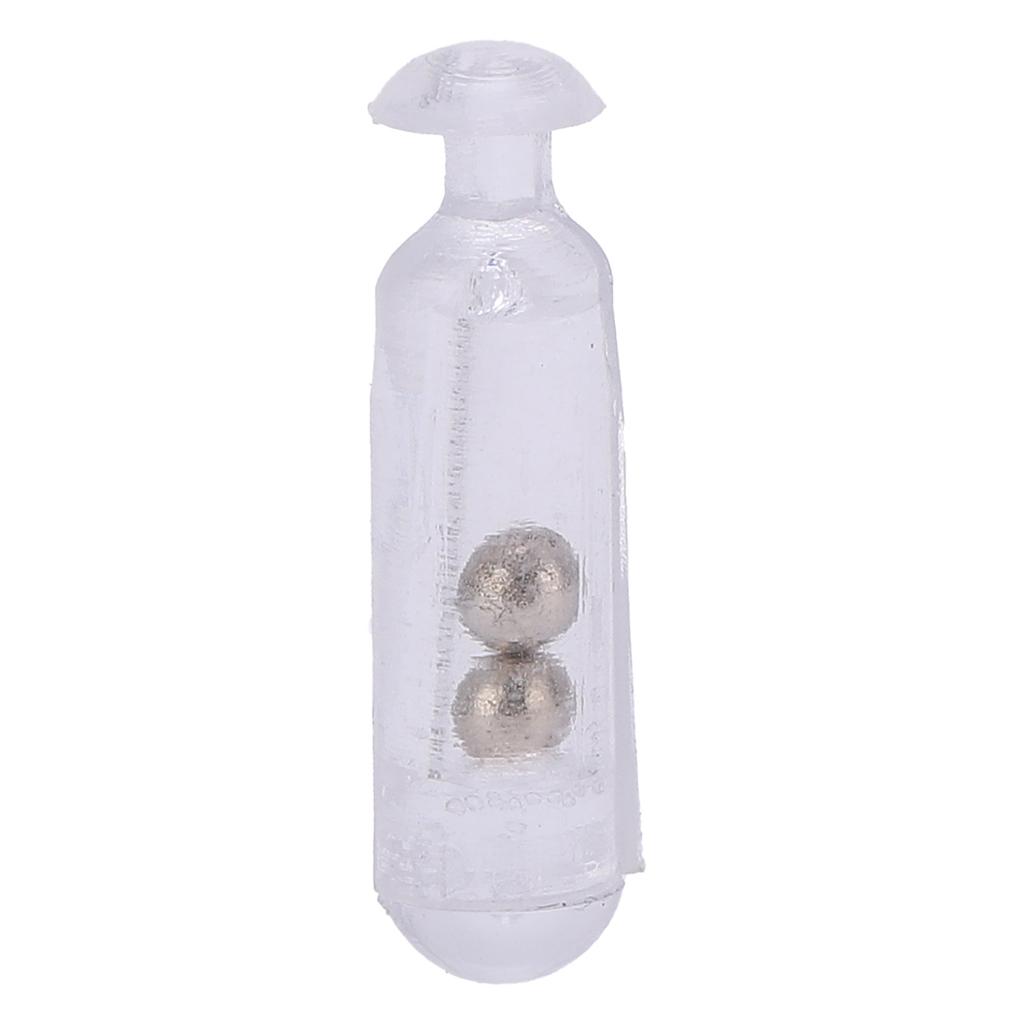 50pcs 15mm Rattles Shake Fishing Lure Bait Insert Tube Rattles for Soft Fish