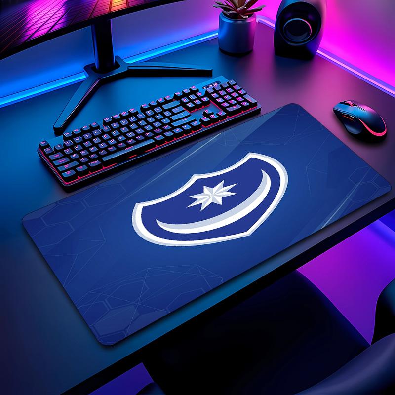 Portsmouth FC Football Pattern Mouse Pad Non?Slip Rubber Base Gaming Mousepad For Desk Office Home
