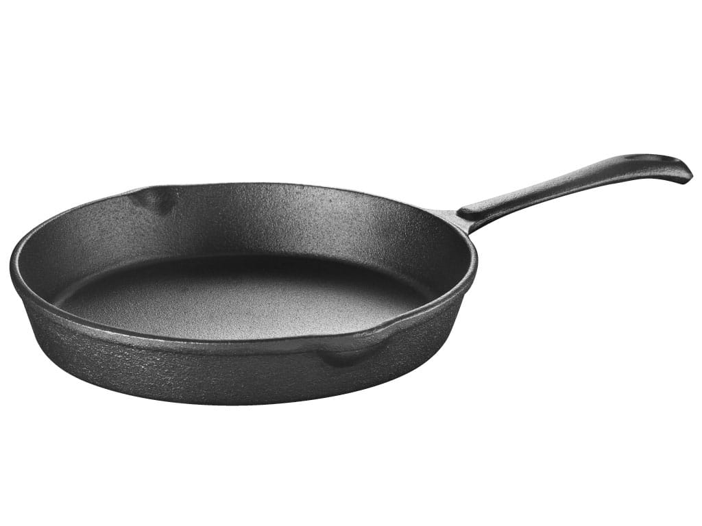 Cast Iron Frying Pan 30cm Induction Heavy KRISBERG KS-2564