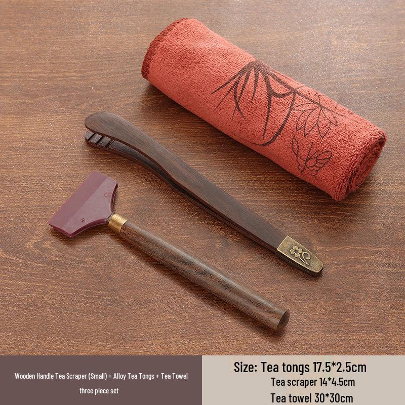 Ebony Wood Gongfu Tea Tool Set