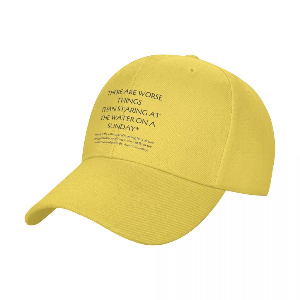 Sunday In The Park With George Lyrics Baseball Cap Golf Cap Luxury Man Hat Women Men's