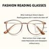 +100~+400 Reading Glasses for Women High Definition Fashionable and High-end Readers Anti-Fatigue High Definition