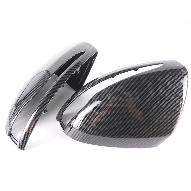 For Mercedes B C E S CLS GLA GLB GLC W205 W247 H247 X247 X253 C253 W222 C217 W213 C257 Carbon Fiber Look Door Mirror Cap Covers