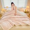 Miange Milk Velvet Beibei Velvet Multi functional Three layer Thick Blanket