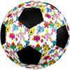 Mr. Men and Little Miss Soccer Ball Colorful All Ages Machine Stitched PVC Competition Ready Durable High-Bounce.SIZE5