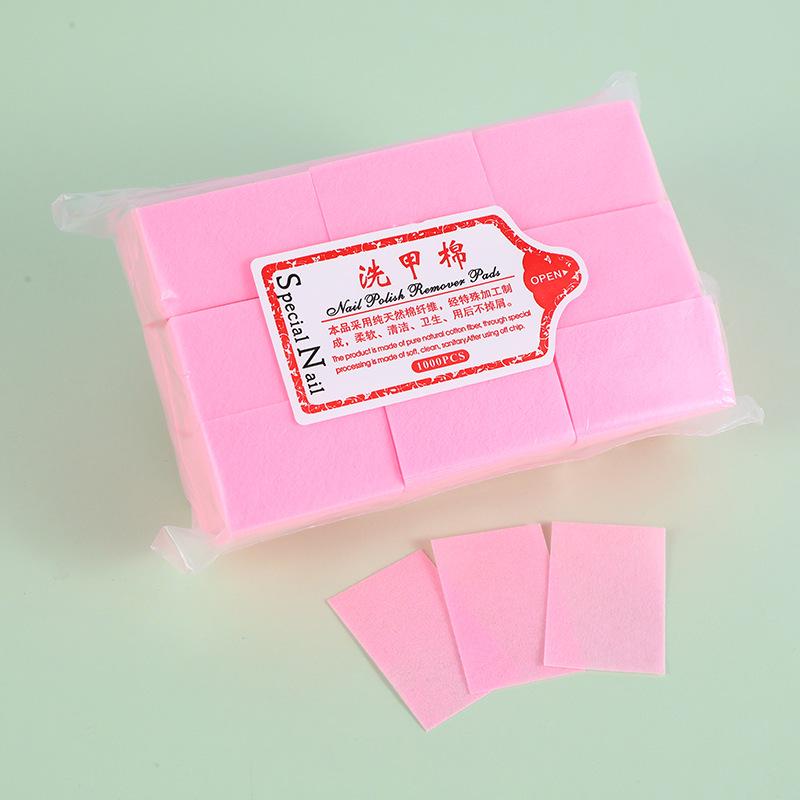 1000 Hard Nail Art Lint-Free Disposable Cotton Wipes