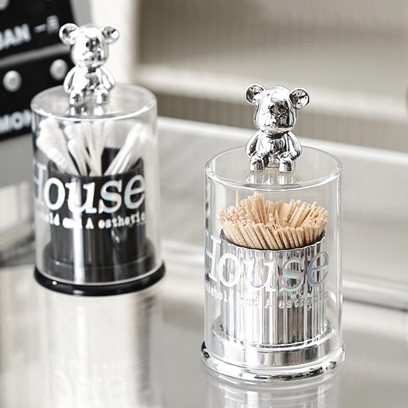 Domácí Vysoce kvalitní Personalizovaný Kreativní Tube na párátka s medvídkem