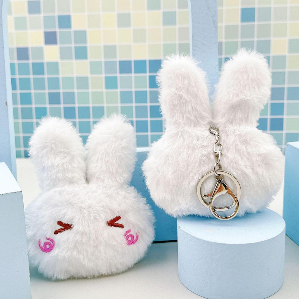 TikTok Rabbit Plush Keychain Pendant Doll