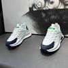 Men’s Breathable Mesh Summer Running Shoes – Comfortable, Soft Sole, Trendy, Versatile, White.