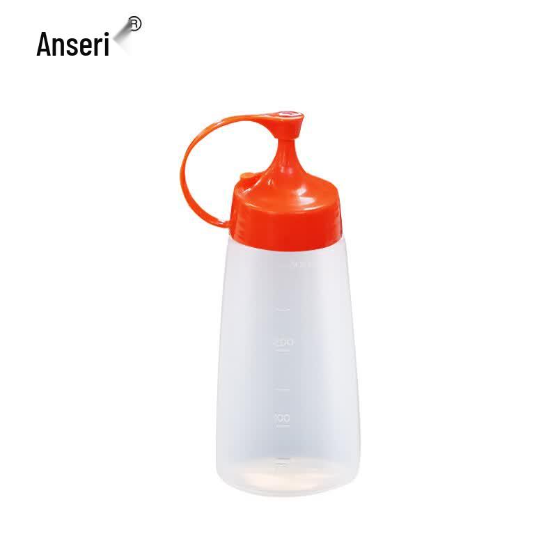 Ancairui Plastic Squeeze Condiment Bottles (5-Pack)