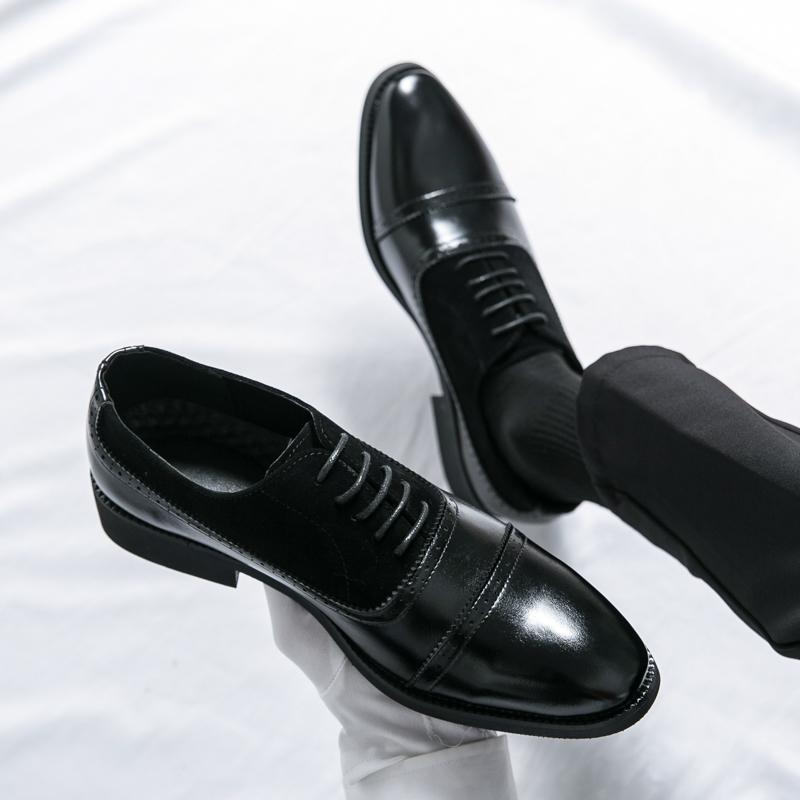 Herren Brogues Derbys Formelle Business Lederschuhe Herren Retro Stil Smoking Hochzeit Klassische Kleiderschuhe Übergröße