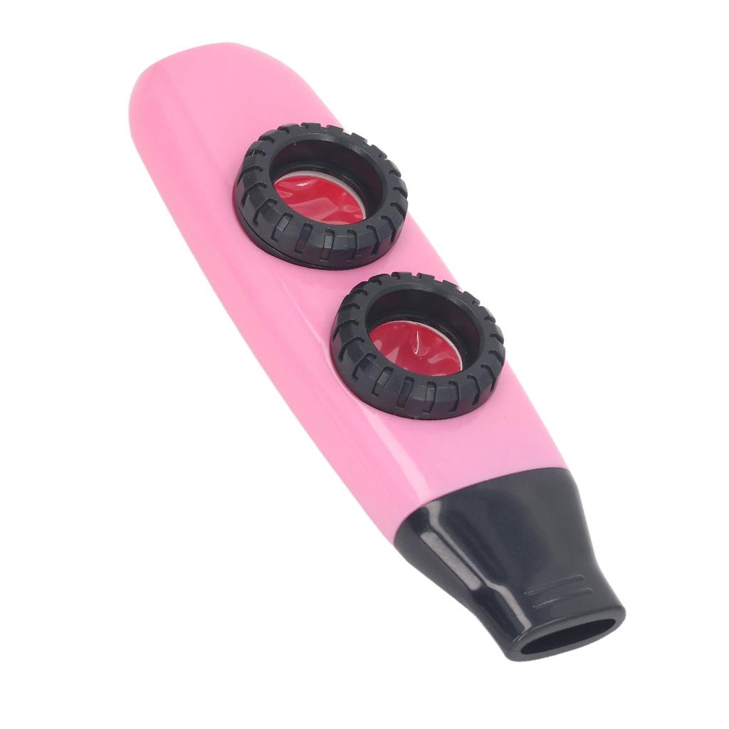 Flauta Kazoo Flauta de Buraco Duplo Instrumento de Sopro Musical com Diafragma para Performance
