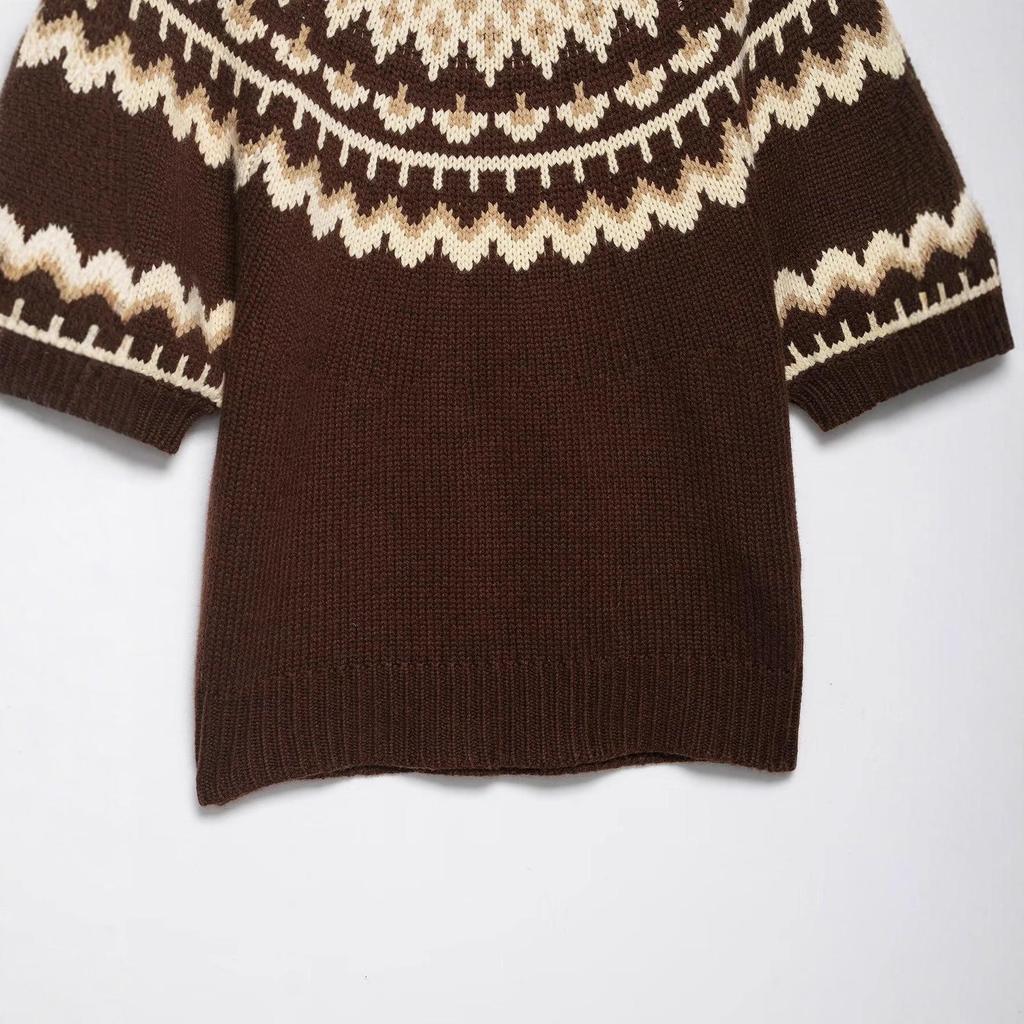 Popular European Button Knit Cardigan