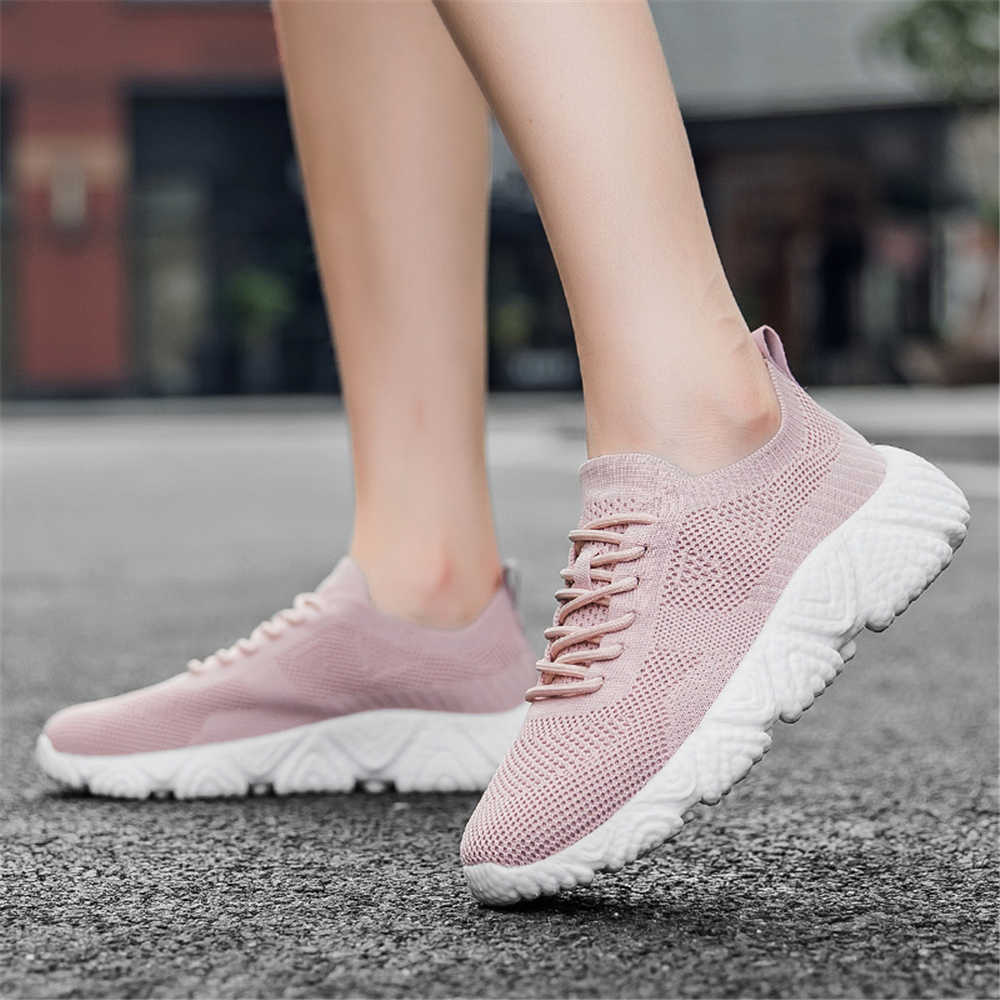 Fashion Number 38 Size 38 Womans Mint Green Shoes Casual Sneakers High Quality Panske Boty Sport Upper All Brand Leisure Kit