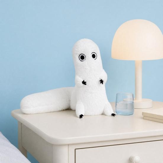 Wizard Hat Workshop Plush Toy, Soft Stuffed Animal Doll & Throw Pillow, Cuddly Character Plushie with Big Round Eyes, Gift for Kids, Teens, Anime Fans