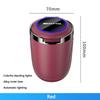 CRX1 Car LED Ashtray Alloy Garbage Cup Auto Ashtray Flame Retardant Cigarette Holder Box For Mercedes Benz Amg GLC GLE W205 W213 W166