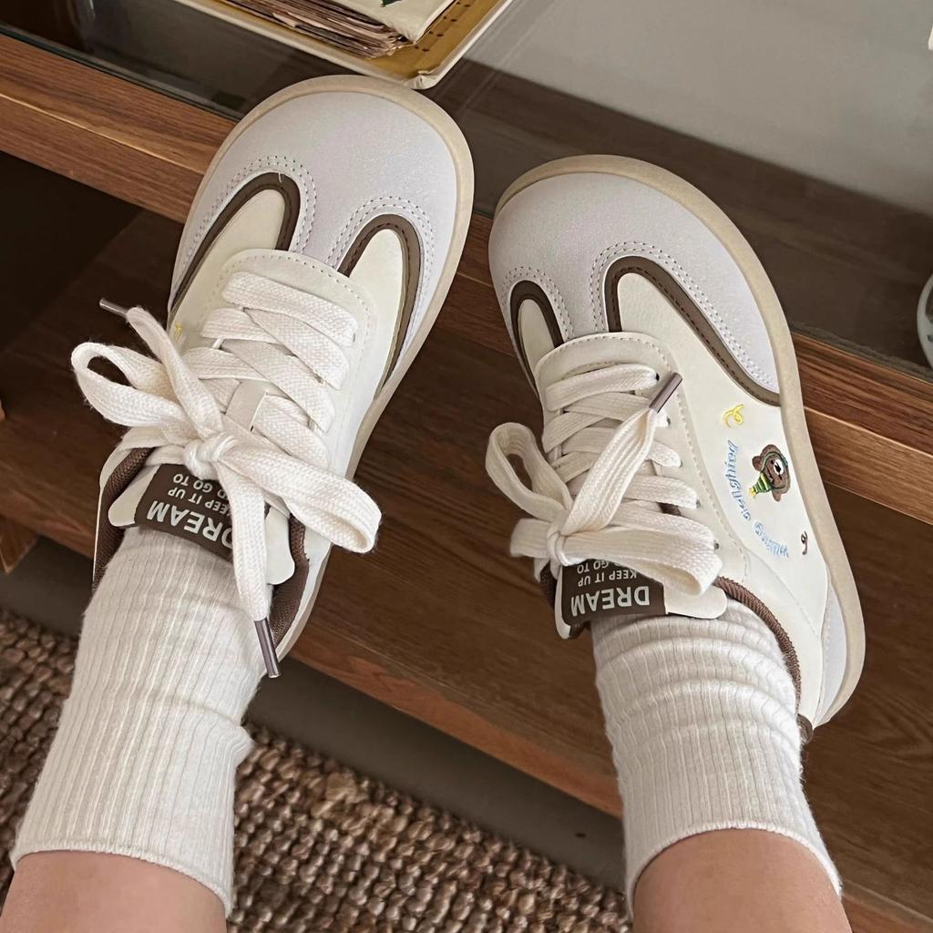 2025 new niche design emotion training shoes female student board shoes retro casual sports Forrest Gump shoes