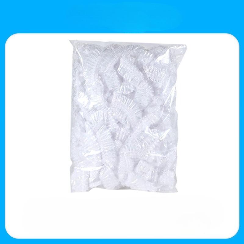 100pcs/pack PE Plastic Dust Covers Disposable Plastic Wrap Bowl Covers Food Freshness Covers