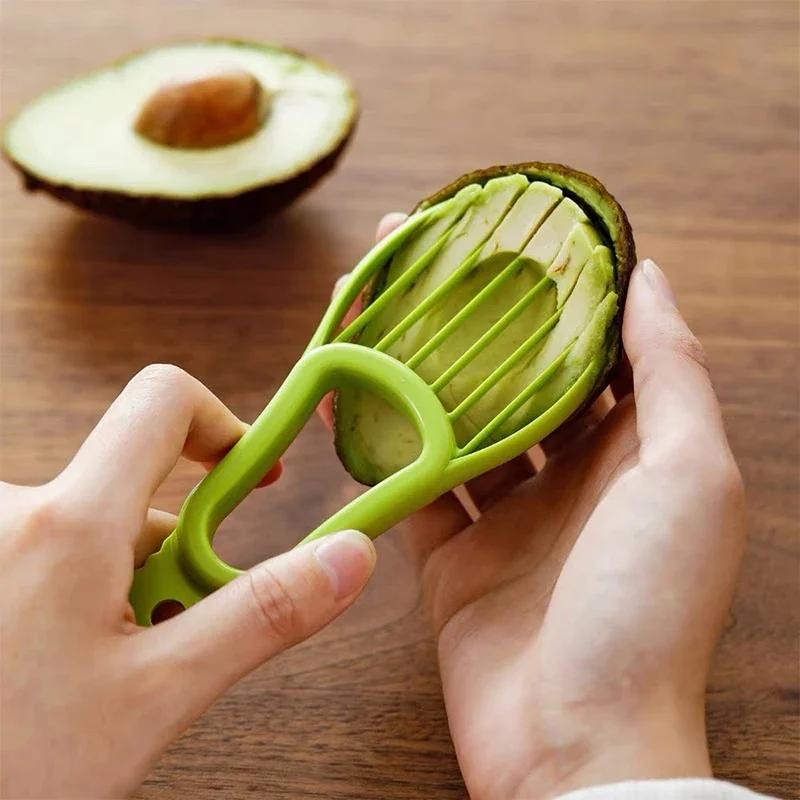 Yaratıcı Avokado Kesici Shea Çekirdek Çıkarıcı Tereyağı Pitaya Kivi Soyucu Dilimleyici Muz Kesme Özel Bıçak Mutfak Sebze Meyve Aletleri