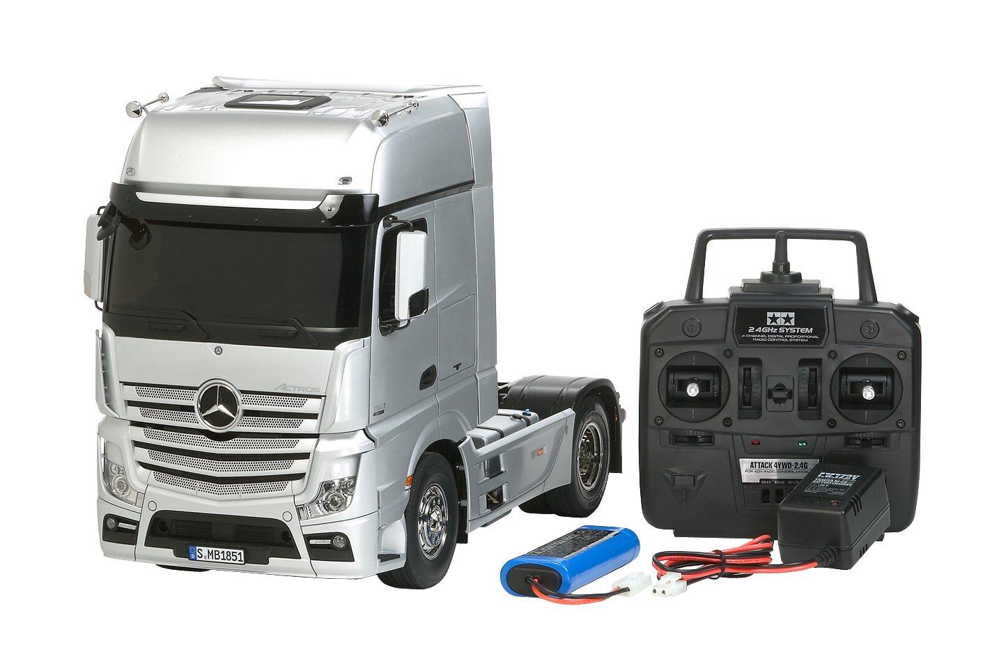 

Tamiya Electric RC Big Truck Series Actros 1851 Giga Space Full Operation Set зарядное устройство Радиоуправляемый 56334 1/14 No.34 Mercedes-Benz (4-канальный