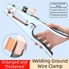 Heavy Duty Welding Grounding Clamp Manual Welder Grounding Connector Earth Ground Clip  TIG Welder