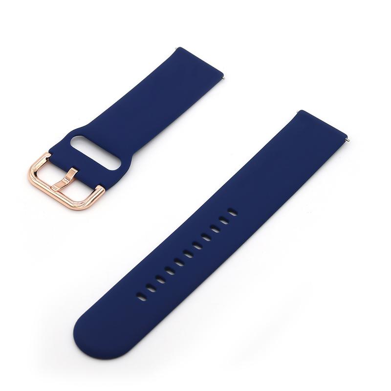 20mm 22mm Silicone Strap for Samsung Galaxy Watch 4/3/Huawei Watch 3/GT2/Amazfit Bip Bracelet Strap for Active 2 42mm 40mm Band