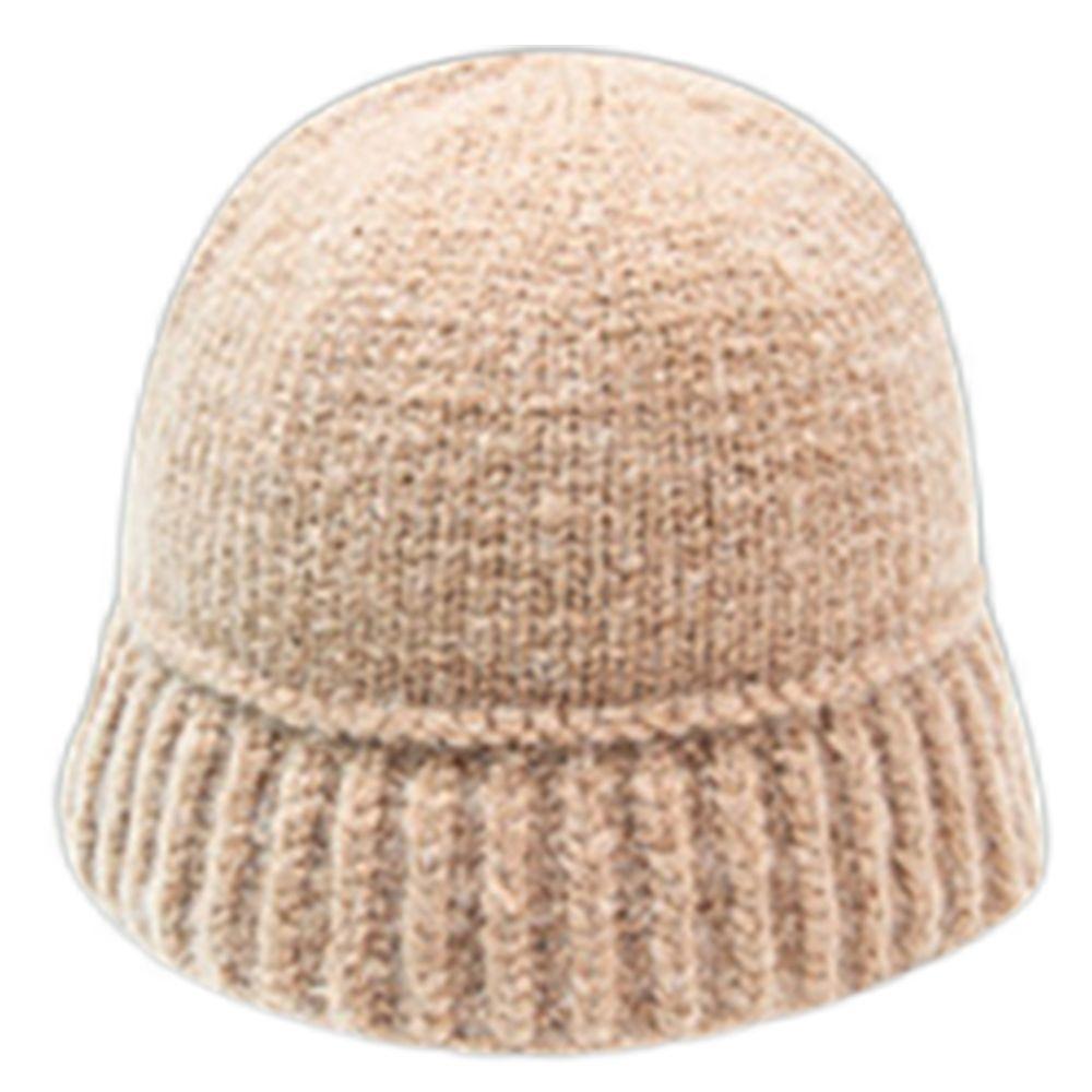 Outdoor Sunscreen Cap Autumn Winter Hat Fisherman Bucket Hat Korean Style Cap Knitting Wool Cap