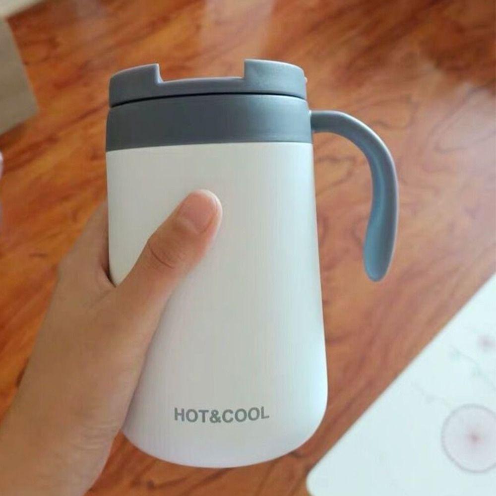 500ML Insulated Coffee Mug Double-Walled Vacuum Thermal Cup Insulated Drinking Cup  Home Use